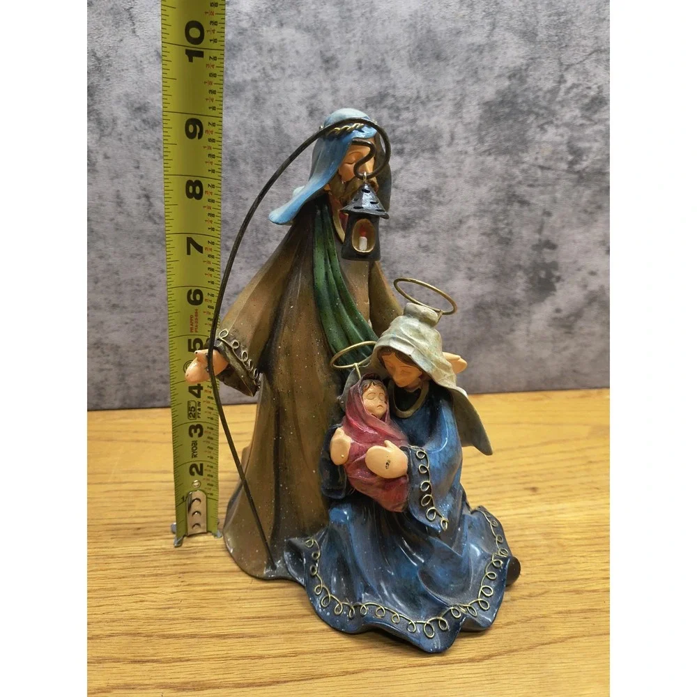 Nativity Scene Holy Family‎ Baby Jesus Mary Joseph 10